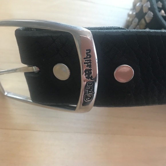 TYLIE MALIBU BELT LEATHER /NEW/VINTAGE/black - Picture 4 of 6